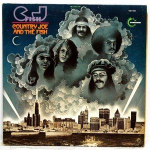 Vintage 1970 Country Joe and the Fish CJ Fish 12" Vinyl Album LP Record Rock